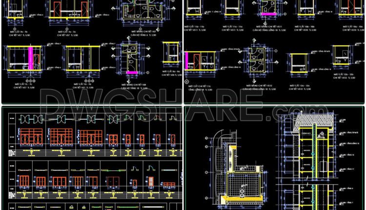 38. Download Complete Architectural Cad Files For An 18-storey Service & Residential Complex (6)