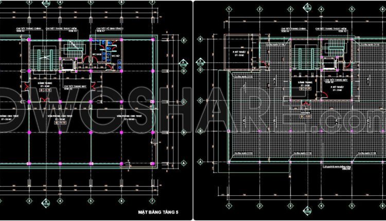 39. 6-story Mixed-use Building Showroom, Retail & Office Design – Free Download (3)