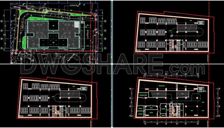 40. Architectural Design Drawings For A 35-storey Mixed-use Residential And Service Complex (1)