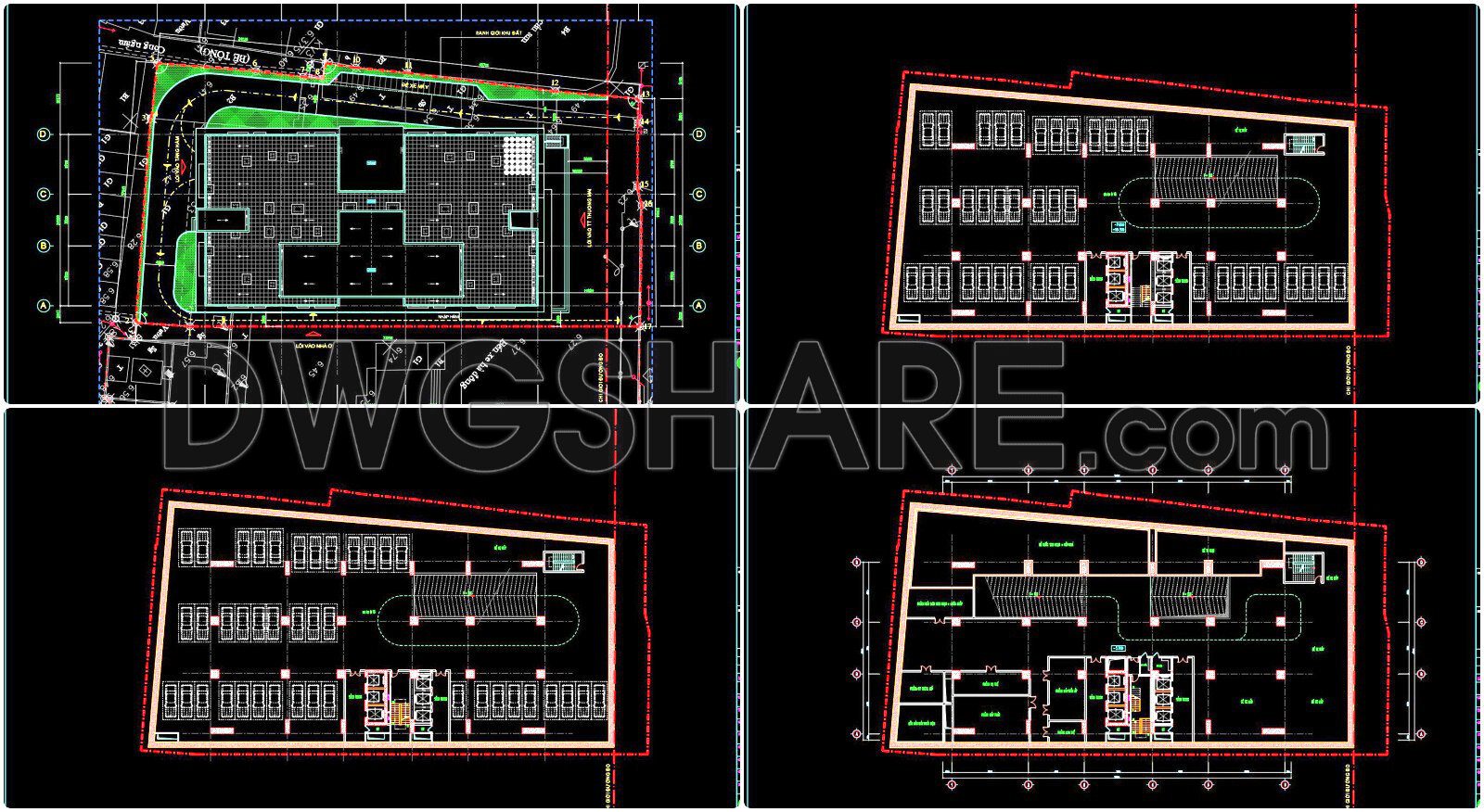 40. Architectural Design Drawings For A 35-storey Mixed-use Residential And Service Complex (1)
