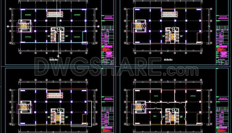40. Architectural Design Drawings For A 35-storey Mixed-use Residential And Service Complex (2)