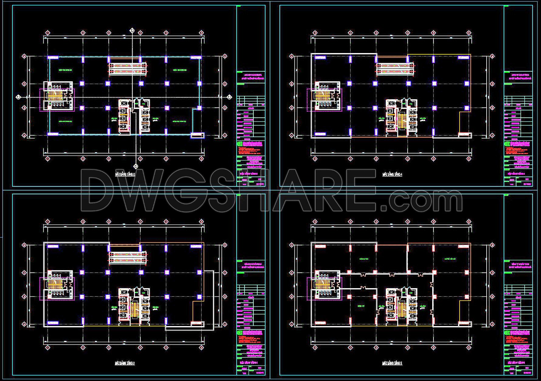 40. Architectural Design Drawings For A 35-storey Mixed-use Residential And Service Complex (2)