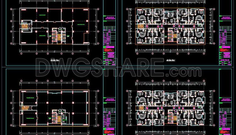 40. Architectural Design Drawings For A 35-storey Mixed-use Residential And Service Complex (3)