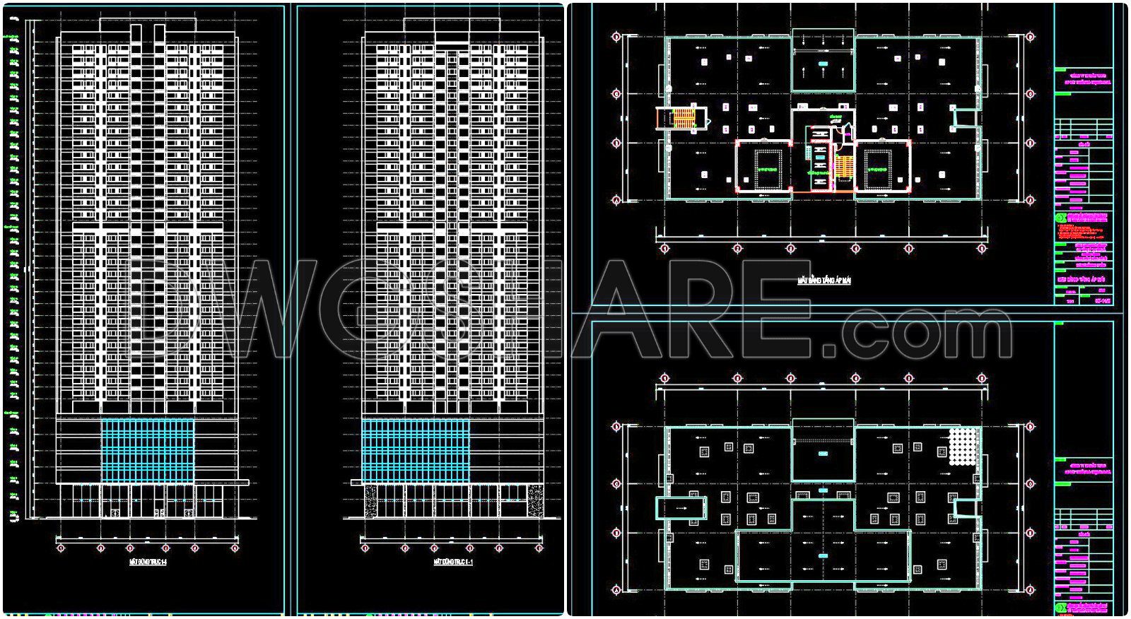 40. Architectural Design Drawings For A 35-storey Mixed-use Residential And Service Complex (6)