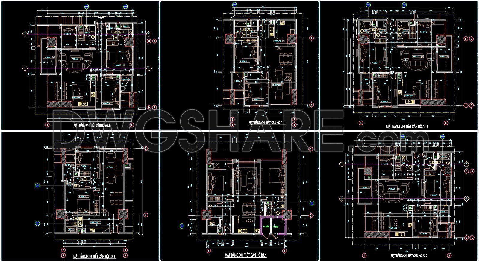 40. Architectural Design Drawings For A 35-storey Mixed-use Residential And Service Complex (7)