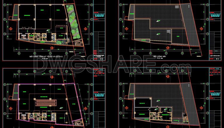 41. Download The Complete Cad Drawings Of The 12-storey Office Building (2)