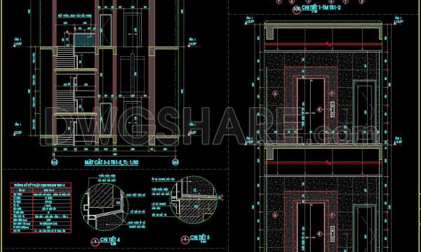 1 year ago
                

                
             1,900449. Free Download Detailed CAD Drawings of Stairs and Elevator Shaft