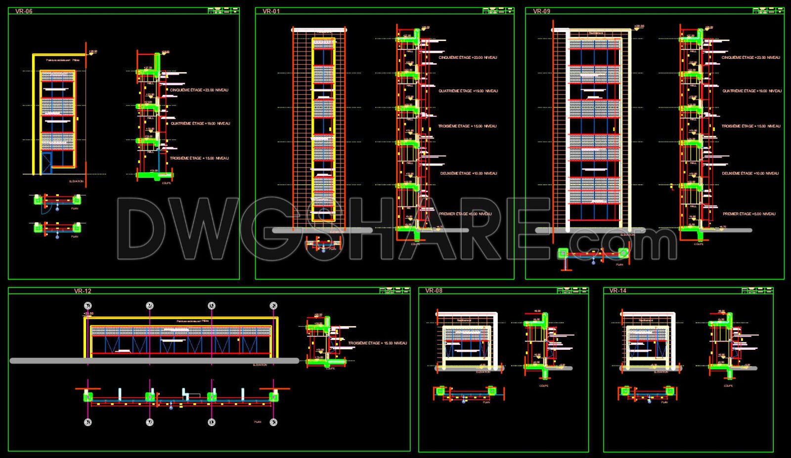 634 High Quality Curtain Wall Detail CAD Drawing Free DWG File 634-high-quality-curtain-wall-detail-cad-drawing-free-dwg-file