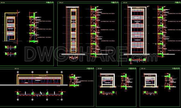 1 year ago
                

                
             7,944634. High-Quality Curtain Wall Detail CAD Drawing – Free DWG File