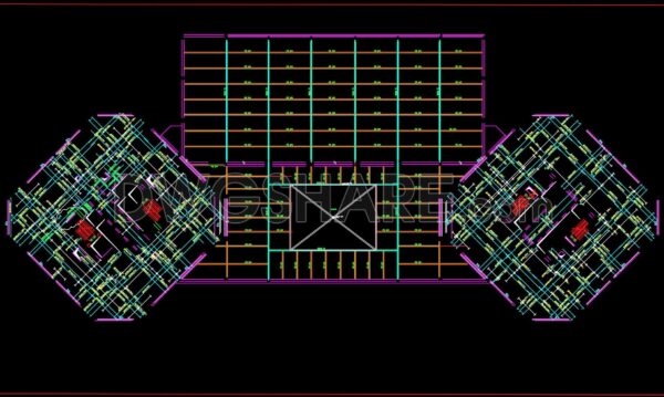 1 year ago
                

                
             1,054635. Download Free DWG CAD Templates of Slab Reinforcement Layout Plan