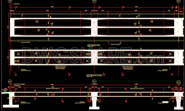 1 year ago
                

                
             765637. Download free AutoCAD DWG of bridge deck plan and elevation details
