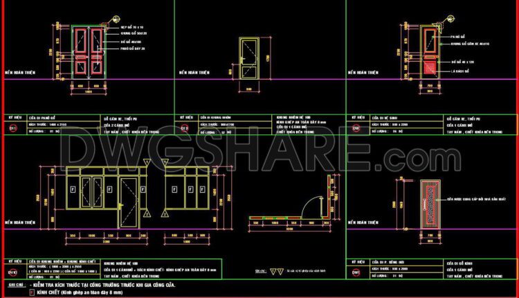 692. Free Detailed Cad Drawings Of Doors, Windows For Download (3)