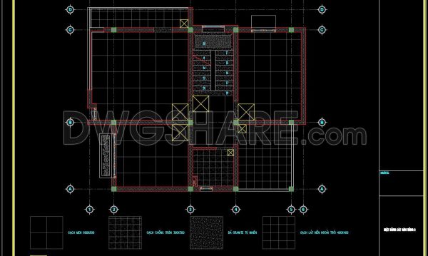 1 year ago
                

                
             38098. Free Download Ground Floor Tiling CAD Plan for Residential Projects