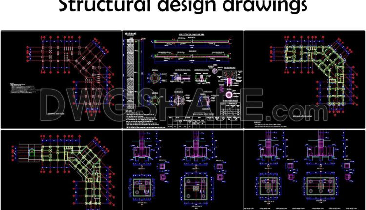105. Download The Complete Construction Drawings Of The 5-story Hotel With An Area Of 1700m2 (10)