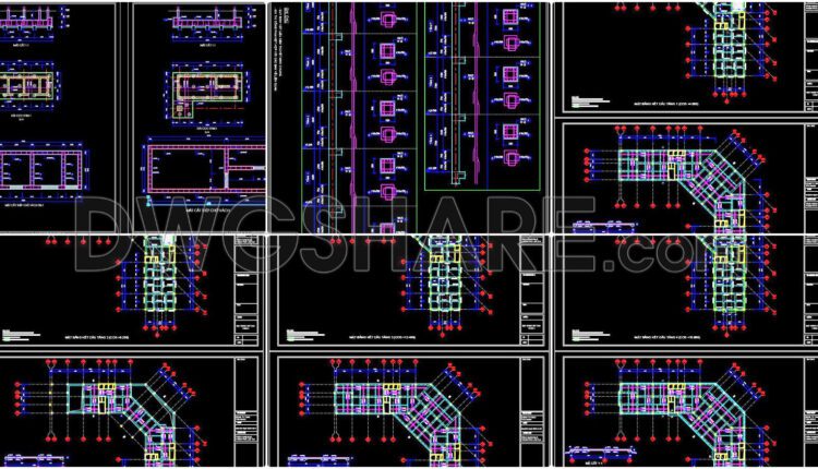 105. Download The Complete Construction Drawings Of The 5-story Hotel With An Area Of 1700m2 (11)