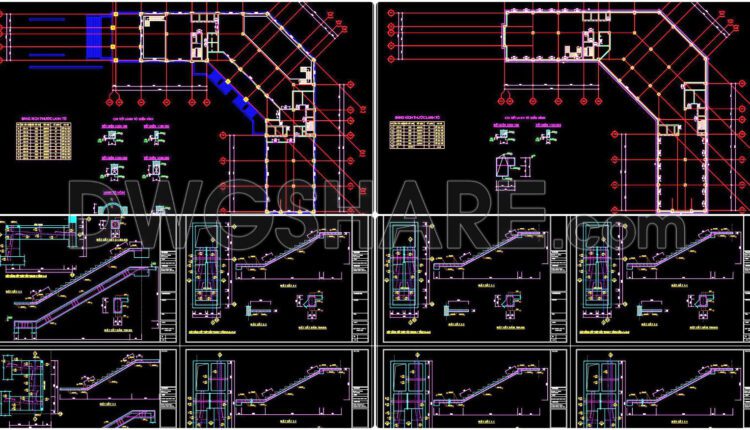 105. Download The Complete Construction Drawings Of The 5-story Hotel With An Area Of 1700m2 (13)