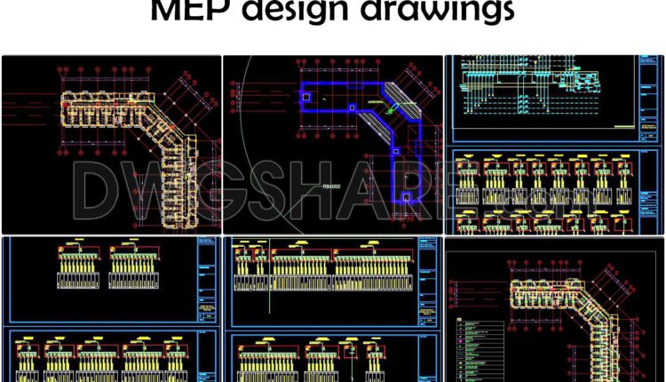 105. Download The Complete Construction Drawings Of The 5-story Hotel With An Area Of 1700m2 (14)