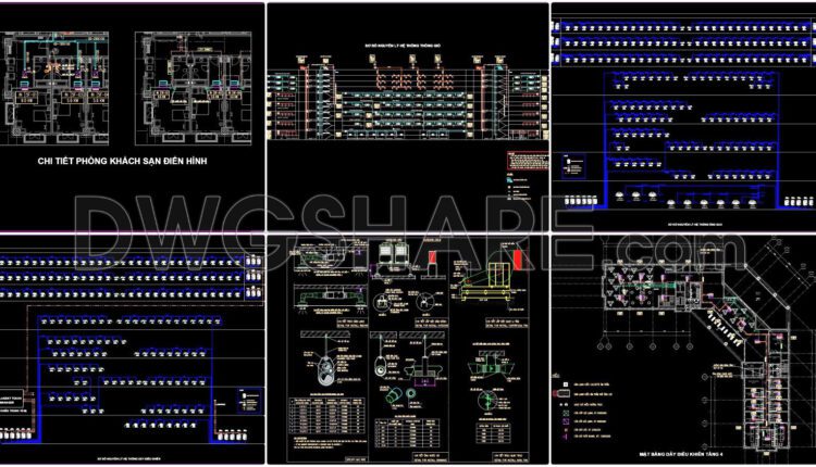 105. Download The Complete Construction Drawings Of The 5-story Hotel With An Area Of 1700m2 (18)