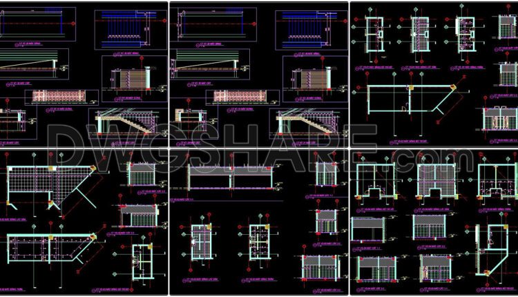 105. Download The Complete Construction Drawings Of The 5-story Hotel With An Area Of 1700m2 (7)