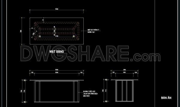 12 months ago
                

                
             492137. Free CAD Drawing Modern Dining Table Design