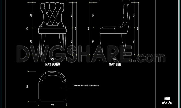 11 months ago
                

                
             286141. Free Download CAD Design of Dining Chair with Full Dimensions