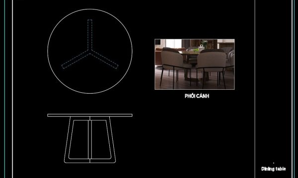11 months ago
                

                
             283144. Free CAD Dining Table Detailed Drawing