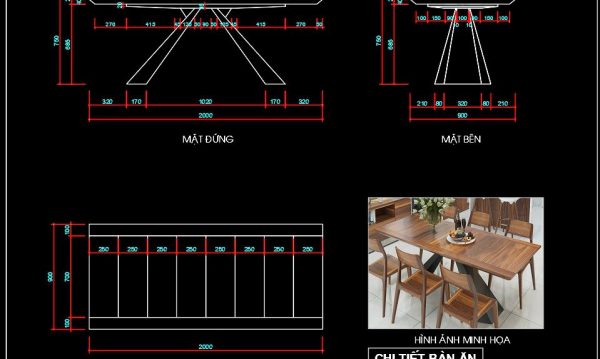 11 months ago
                

                
             425145. Free CAD Dining Table Detailed Drawing