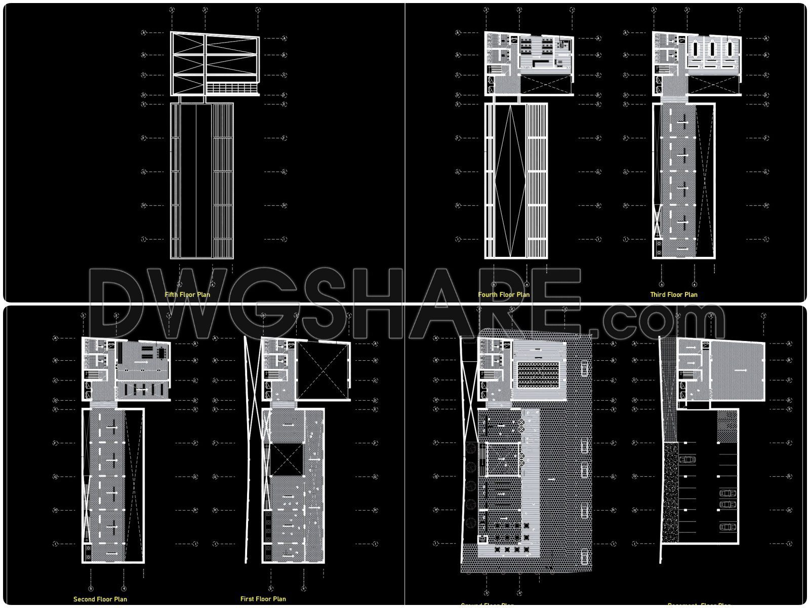 19. Download Free CAD Drawing of Museum with classrooms (1)