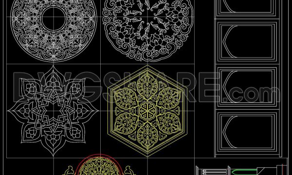 12 months ago
                

                
             1,331197. Free Download of Decorative Pattern Design CAD Blocks