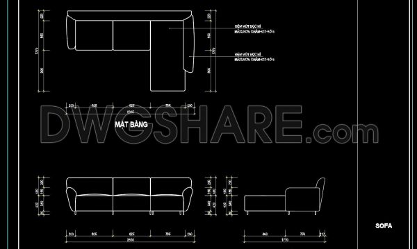 11 months ago
                

                
             49223. Free Download CAD Drawing of Modern Sofa