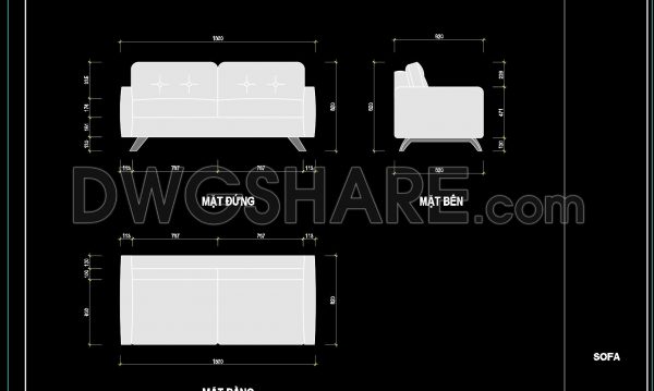 11 months ago
                

                
             45624. Free Download CAD Drawing of Modern Sofa