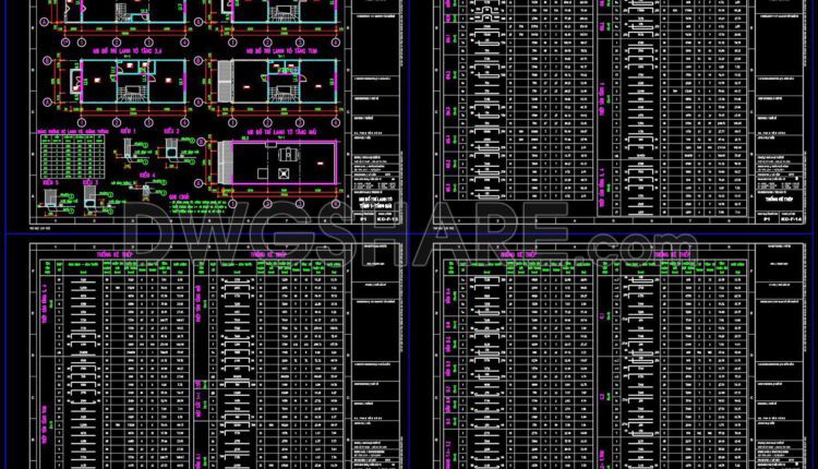 320. Get Free CAD Structural Drawings for an 5.3m x 15m RC Townhouse Construction (5)