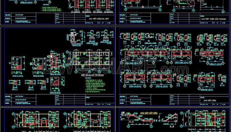 321-free-download-of-structural-cad-drawings-for-5m-x-13m-reinforced-concrete-townhouse