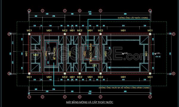 12 months ago
                

                
             365325. Free Download of Structural CAD Drawings for 5m x 14.8m Reinforced Concrete Townhouse