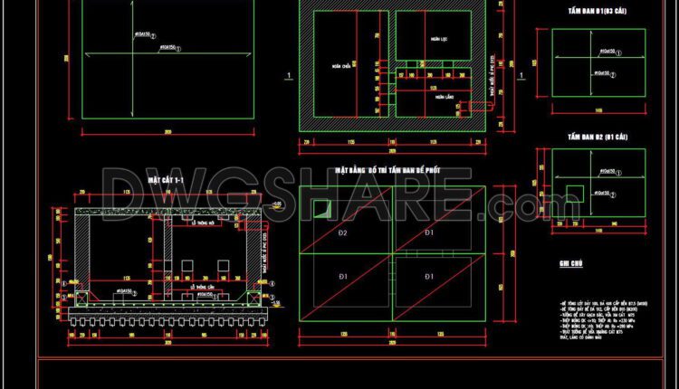 327. Get Free CAD Structural Drawings for an 5m x 15m RC Townhouse Construction (4)