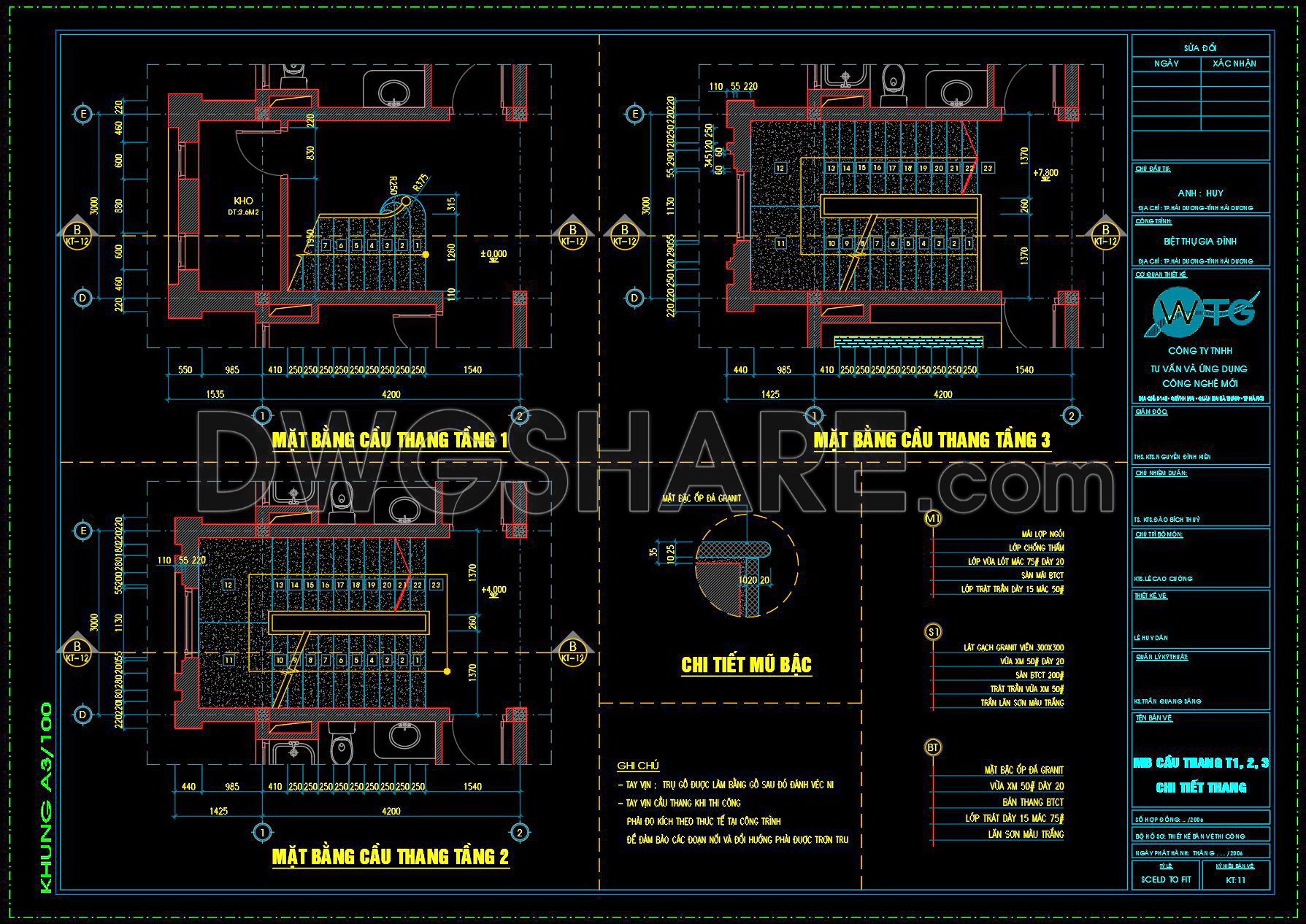 330. Download Detailed CAD Staircase Designs for Townhouses for Free (2)
