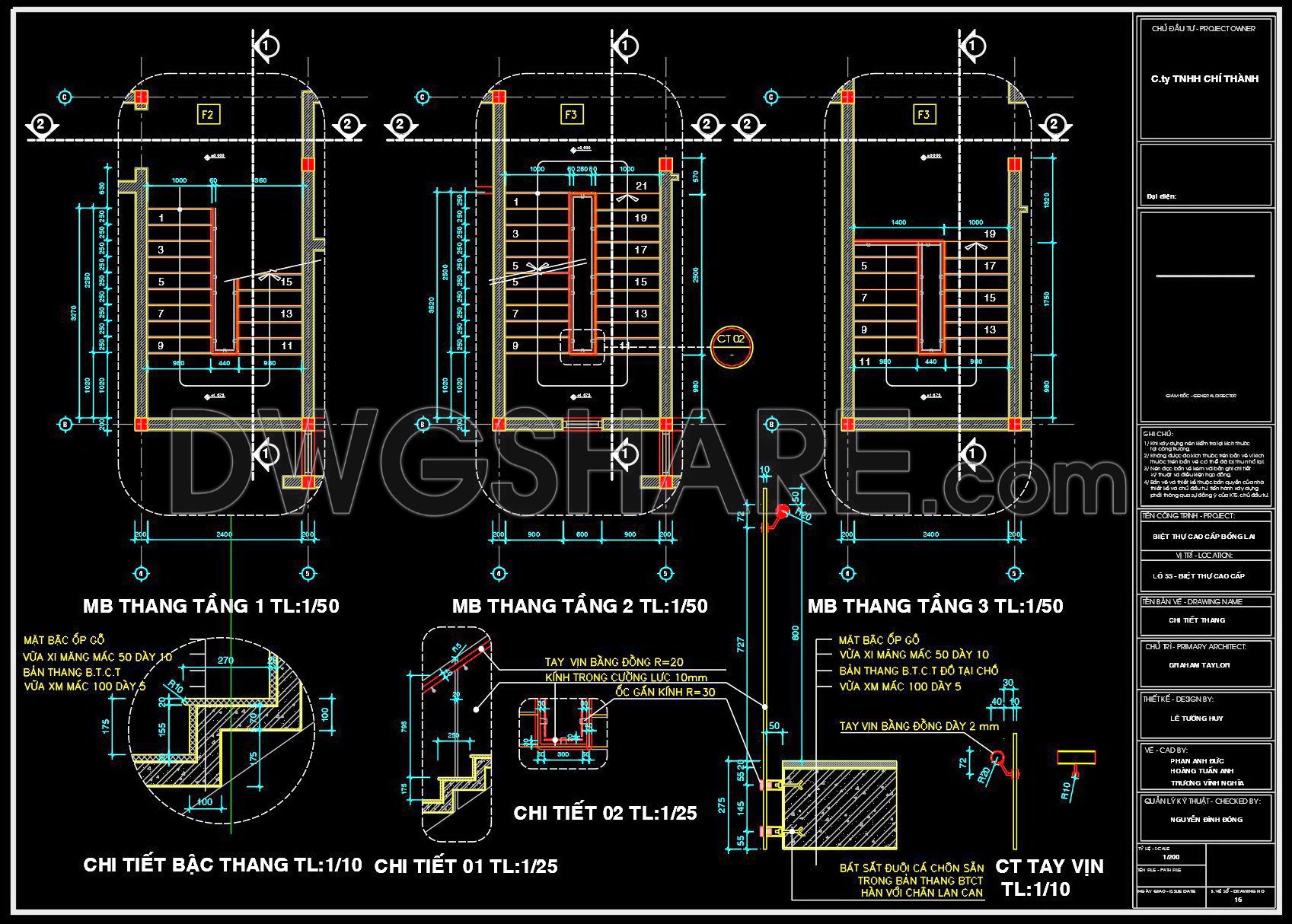 334. Download Detailed CAD Staircase Designs for Townhouses for Free (1)