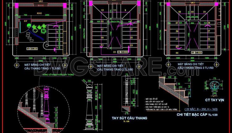 336.-free-download-detailed-cad-drawings-of-townhouse-stairs