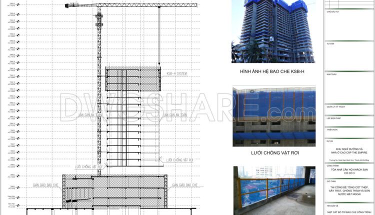 39. Download CAD Drawings of High-Rise Building Enclosure Method Using KSB System (8)