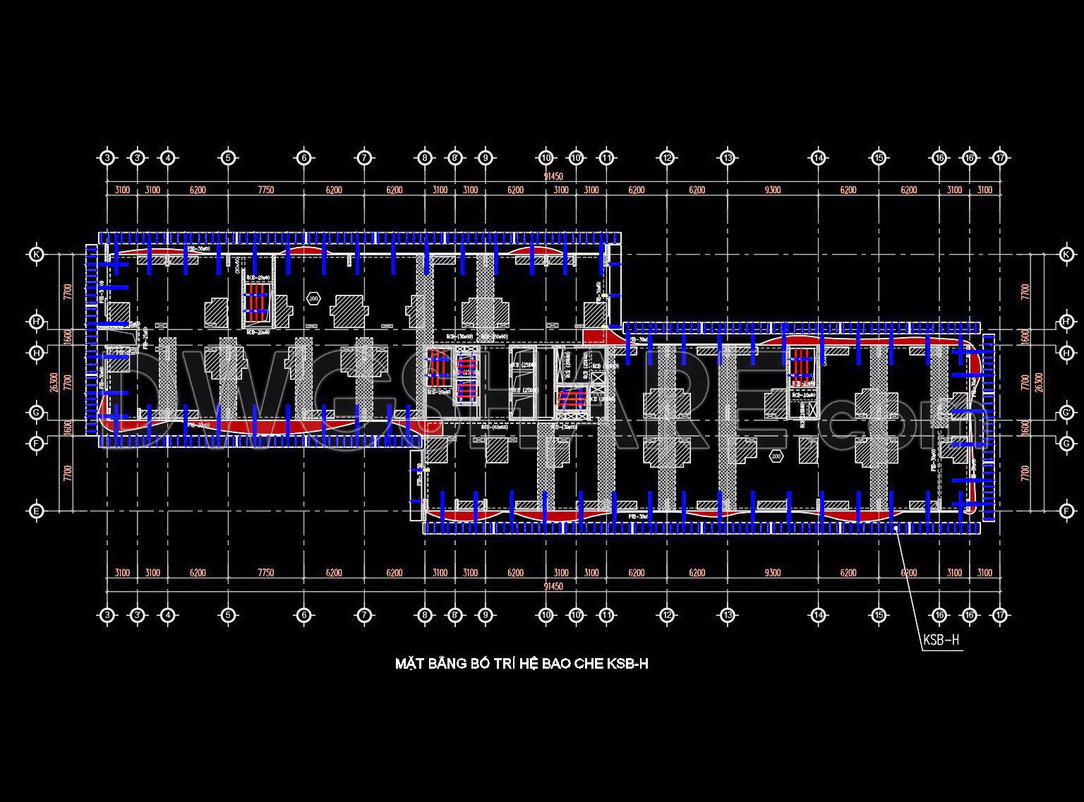 39. Download CAD Drawings of High-Rise Building Enclosure Method Using KSB System (2)