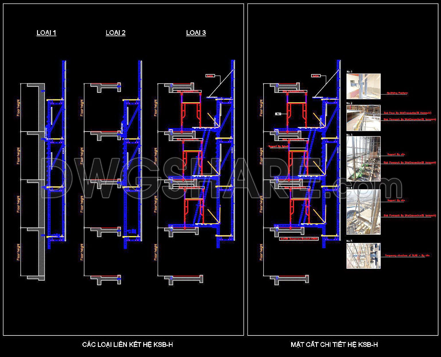 39. Download CAD Drawings of High-Rise Building Enclosure Method Using KSB System (3)