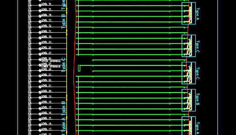 39. Download CAD Drawings of High-Rise Building Enclosure Method Using KSB System (5)