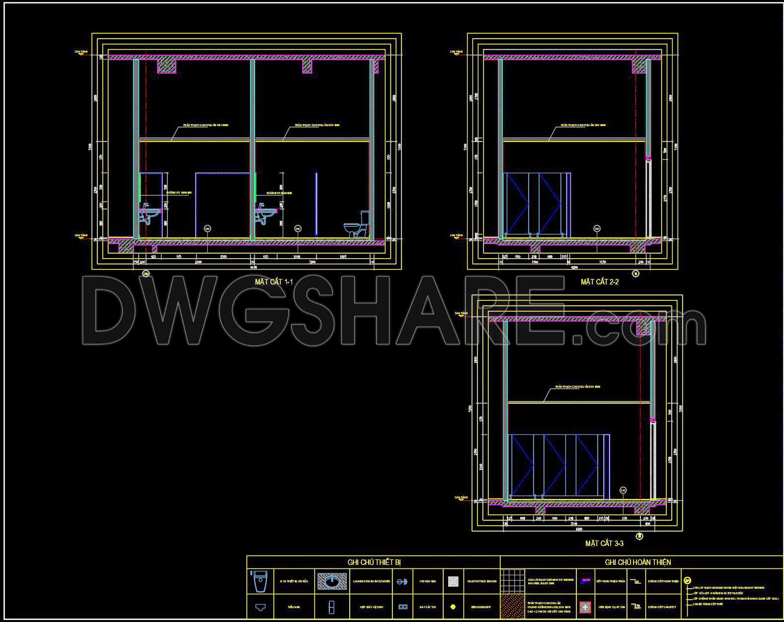 391. Free Downloadable Public Restroom CAD Drawings (2)