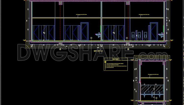 392. Free Downloadable Public Restroom CAD Drawings (1)