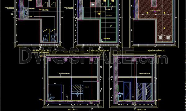 12 months ago
                

                
             527393. Download Free CAD Bathroom and Toilet Design Detail Plans