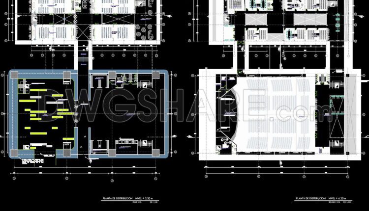 40. Download Architectural Cad Drawings Of A Convention Center (3)