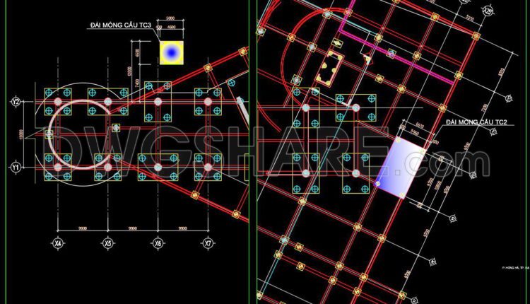 40. Free Download CAD Drawings of Tower Bridge Foundation Method with Bored Piles (9)