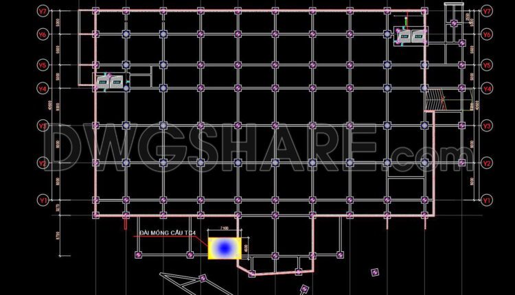 40. Free Download CAD Drawings of Tower Bridge Foundation Method with Bored Piles (4)
