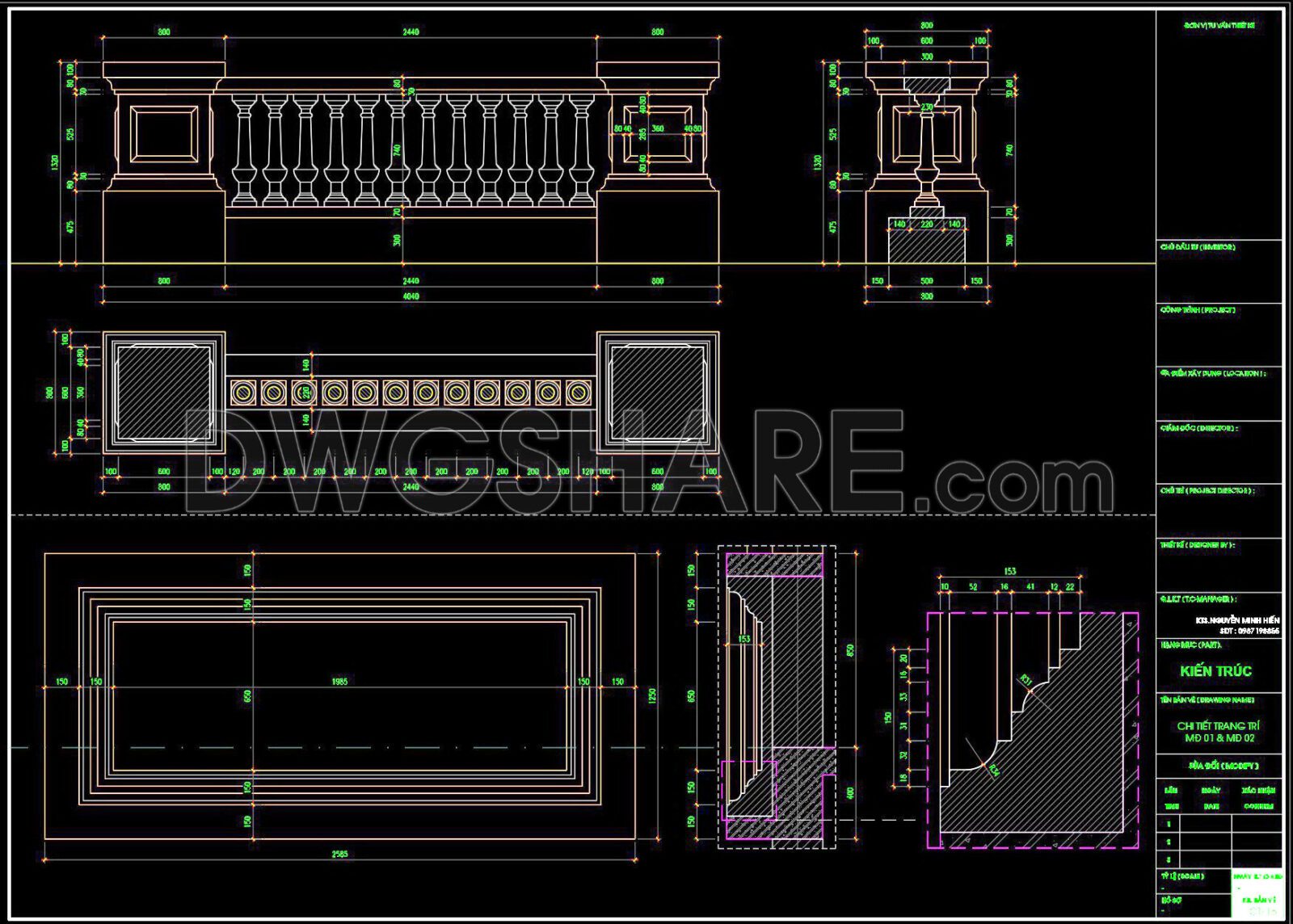 Free Cad Blocks, download DWG models for architects, designers, engineers