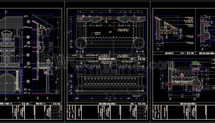 426. Download Of Cad Drawings Of European Architectural Details (1)